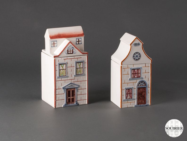 Maison en porcelaine