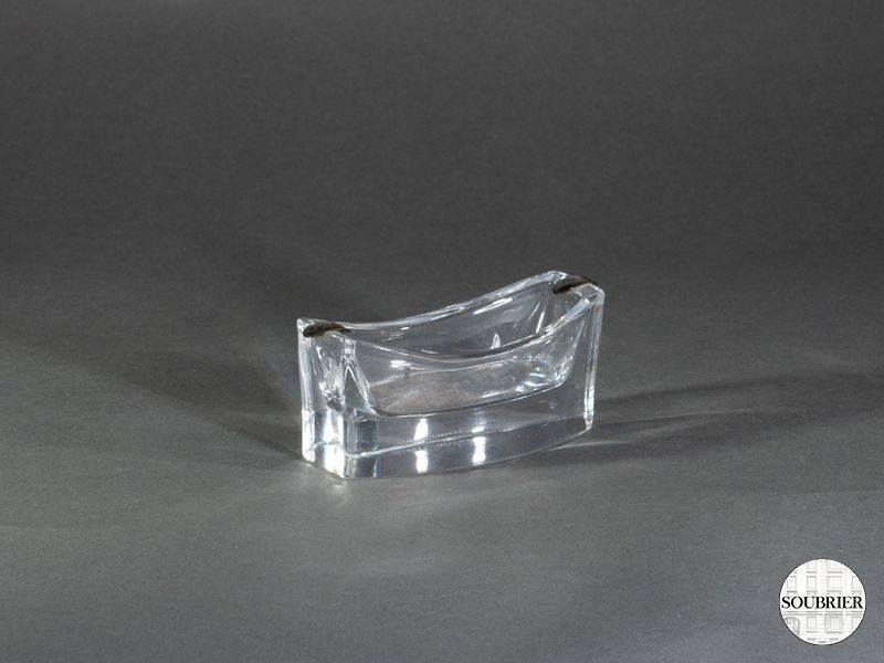 Cendrier en cristal