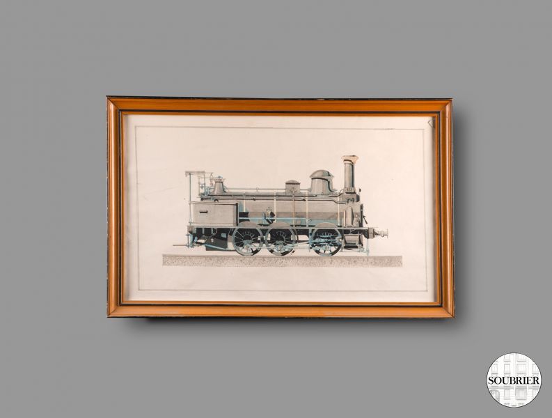 Dessin de locomotive