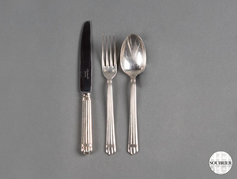 Aria silverplated cutlery set