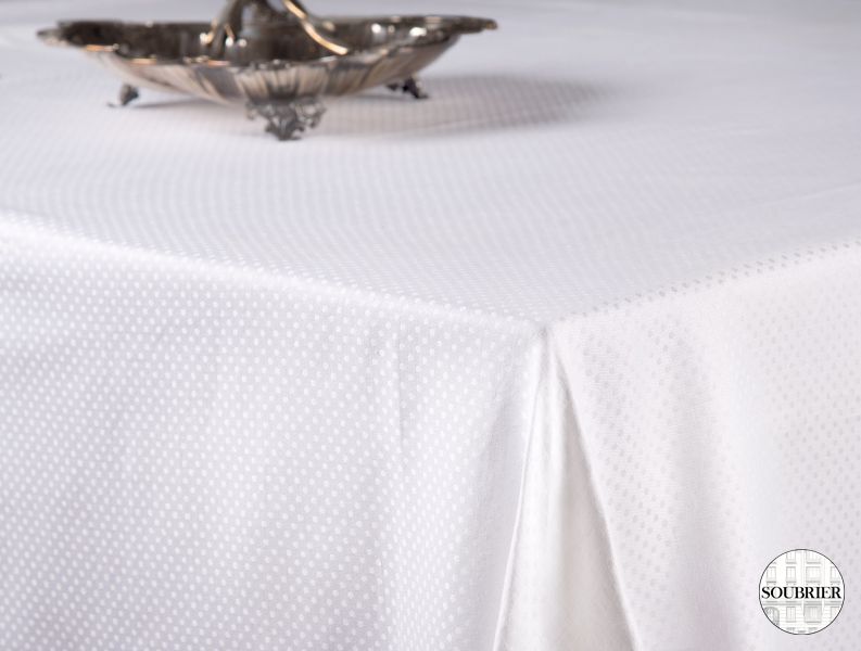 Damask tablecloth