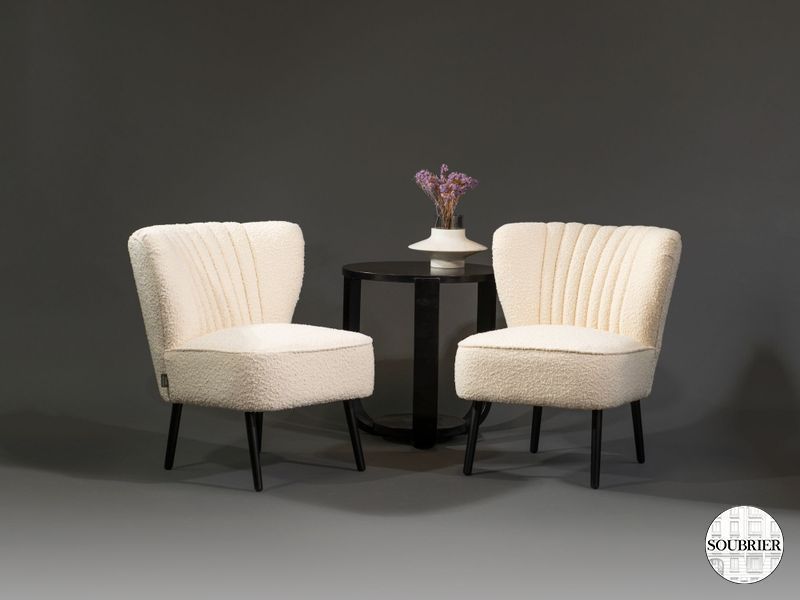 2 fauteuils moderne
