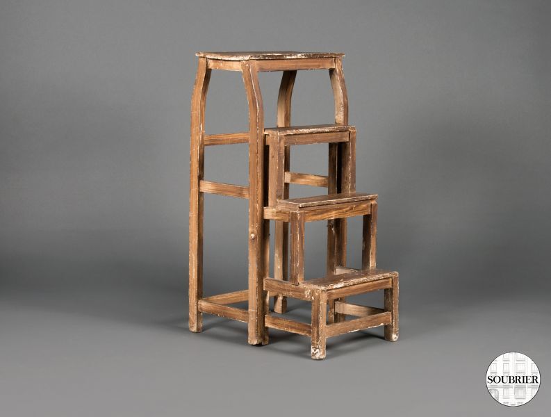 wooden stepladder