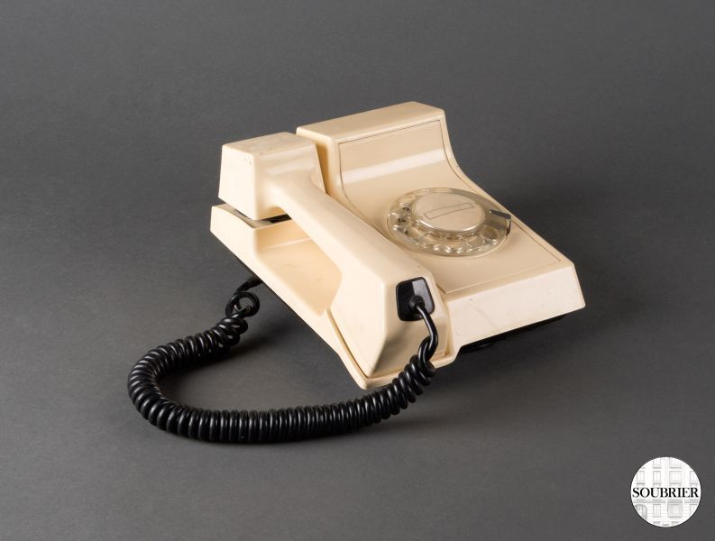 Téléphone beige