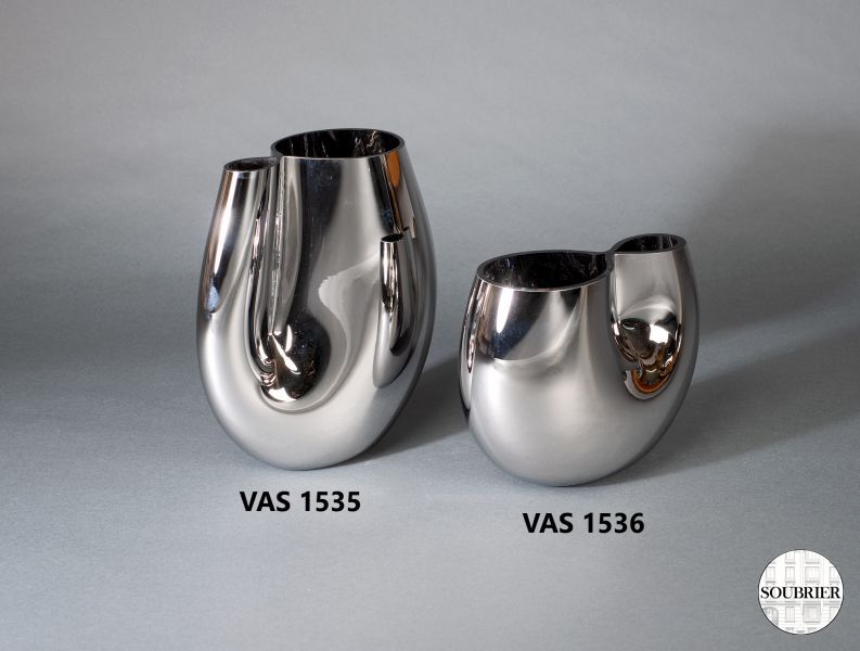 Set of modern vases