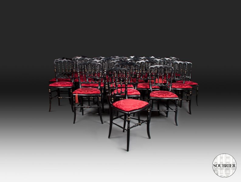 26 Chaises Napoléon III