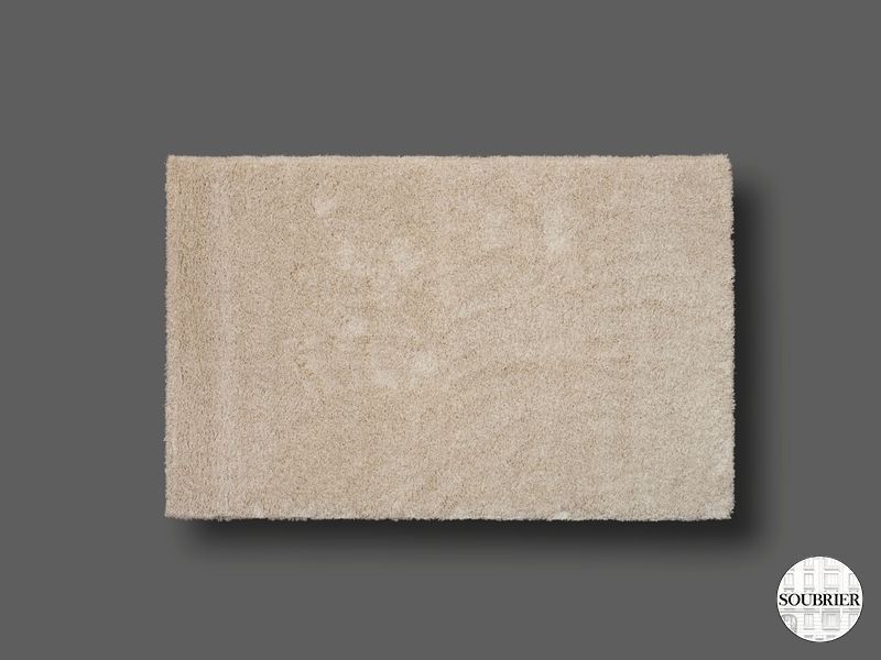 Tapis laine blanc cassé