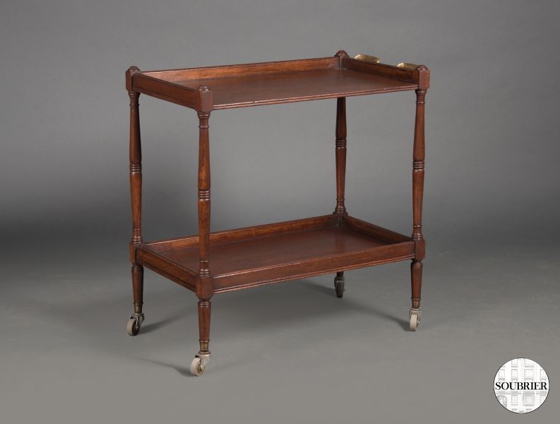 Mahogany trolley