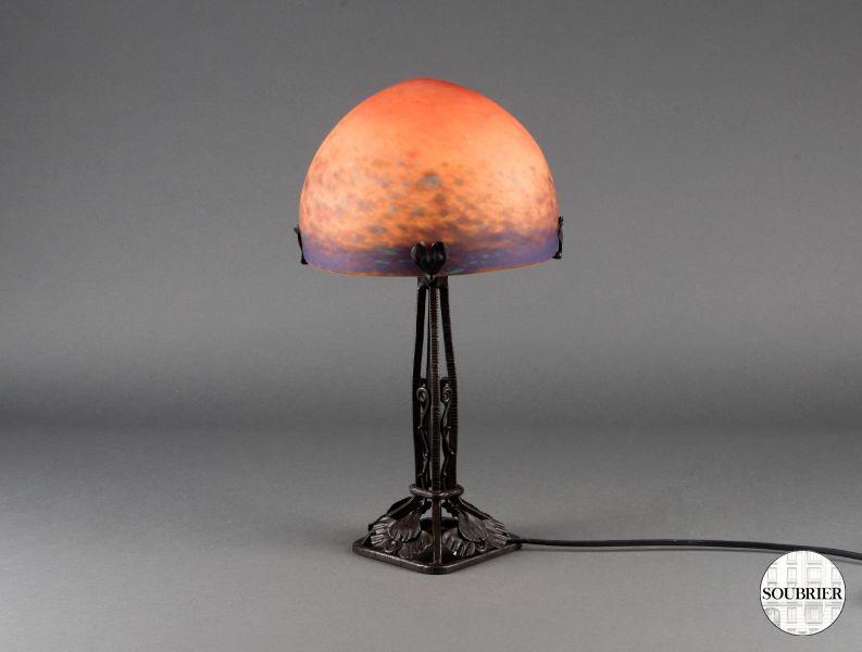 art nouveau lamp