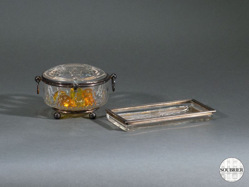 Petit plateau en verre