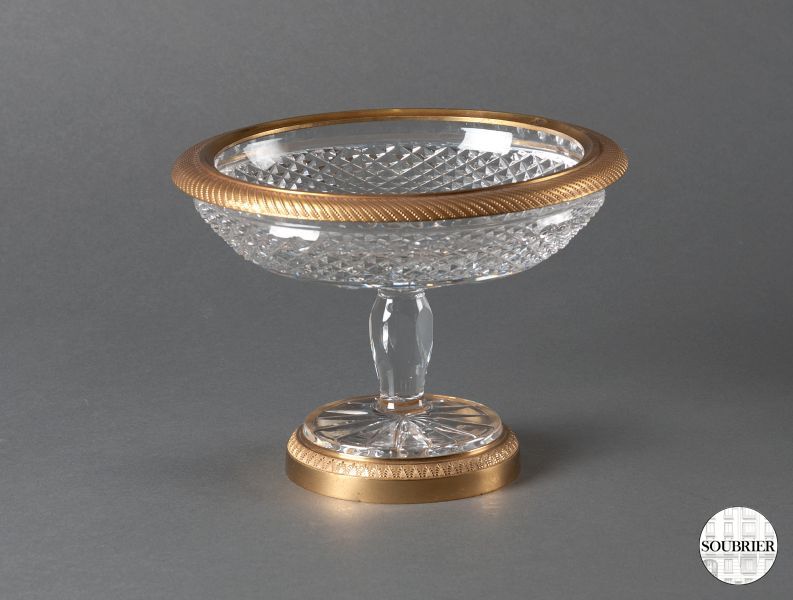 Coupe en cristal taillé