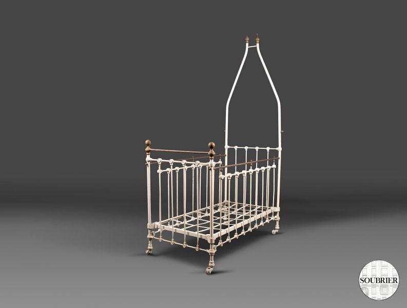 Crib metal bars