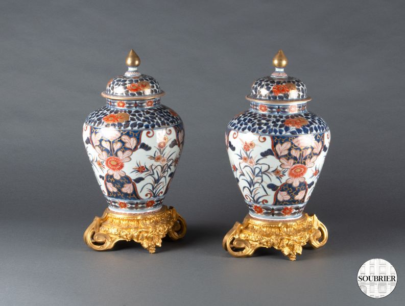 Pair of porcelain vases