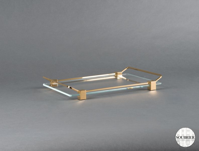 Glass tray