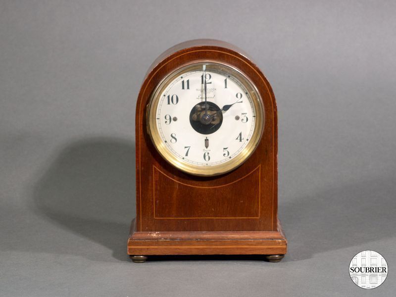 Pendule anglaise en acajou