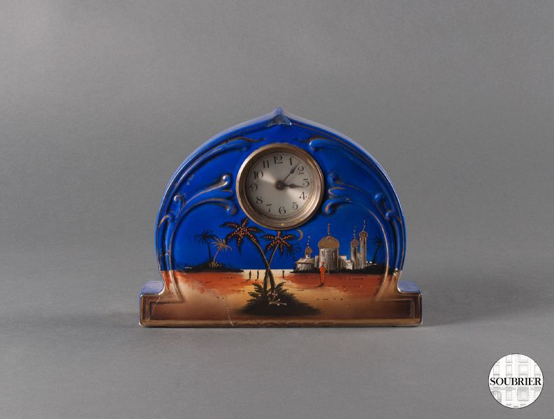 Porcelain clock