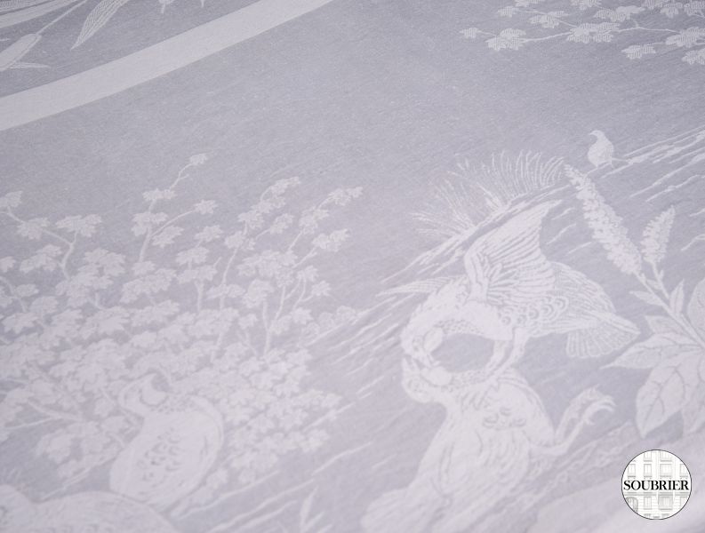 damask tablecloth