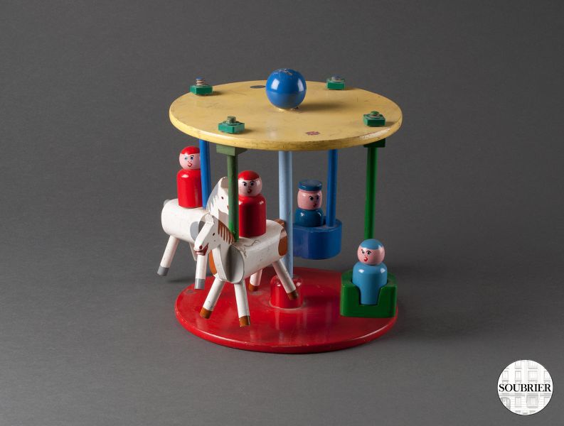 Wooden carousel