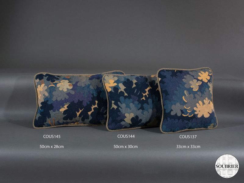 Coussin en tapisserie