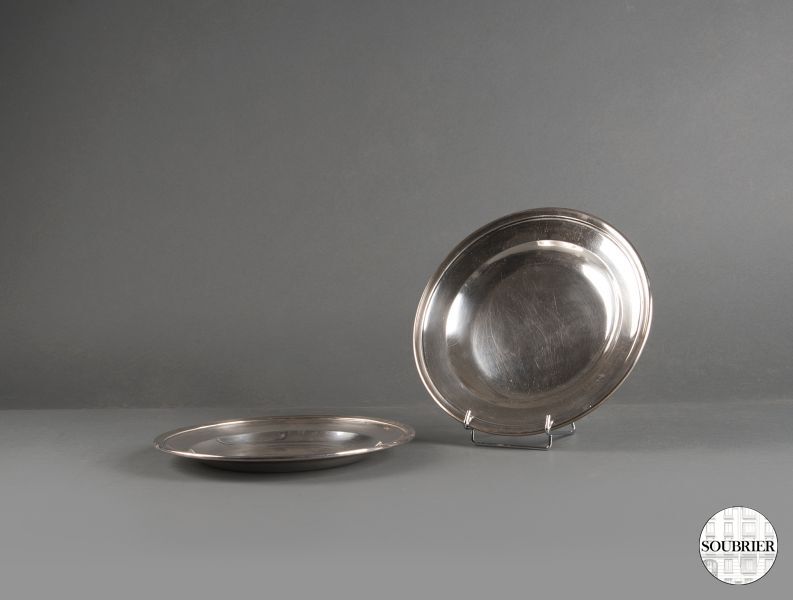 Silver dishes