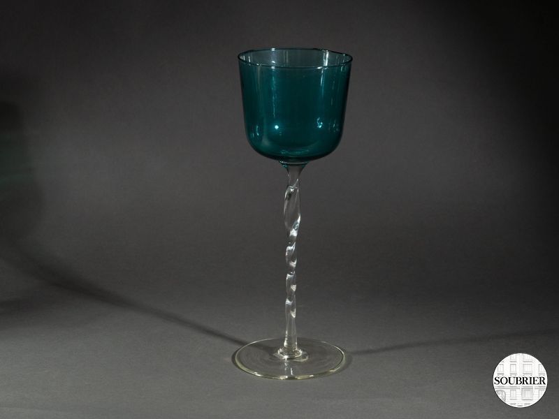 vase de venise bleu 