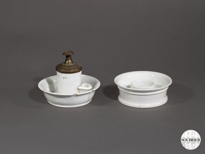 encrier en porcelain