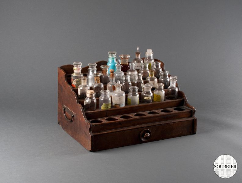 Antique Apothecary Box