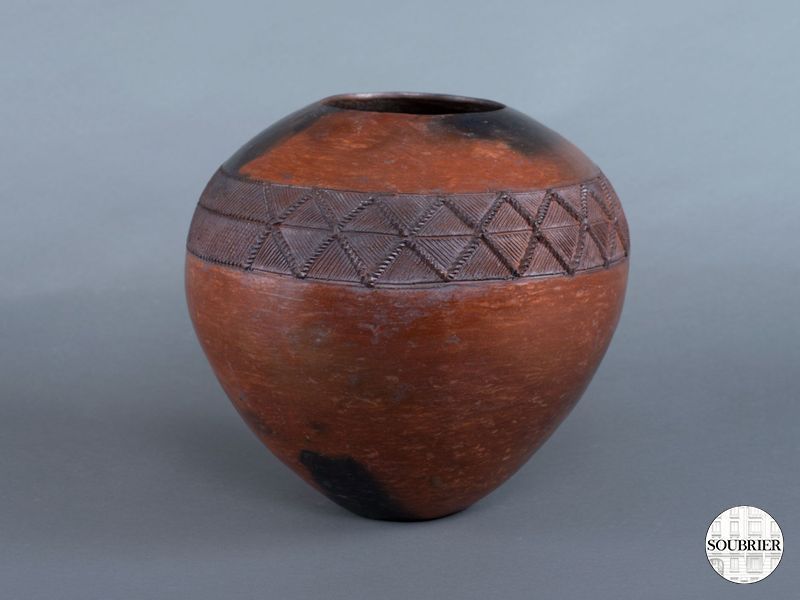 terracotta vase