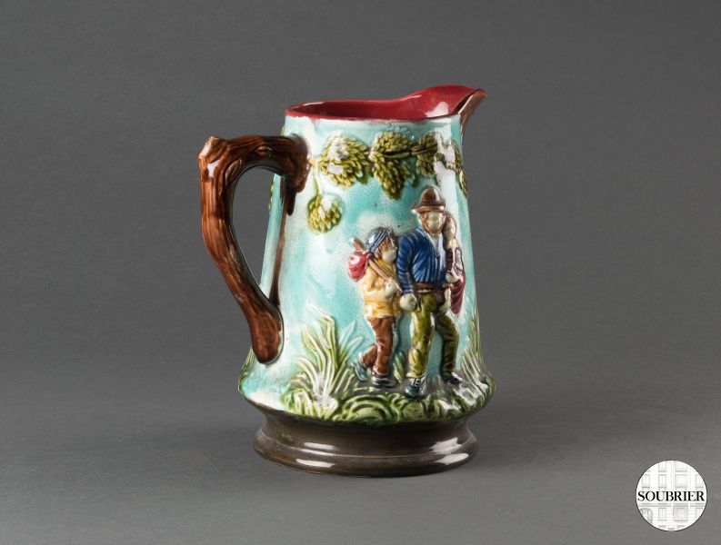 Earthenware jug