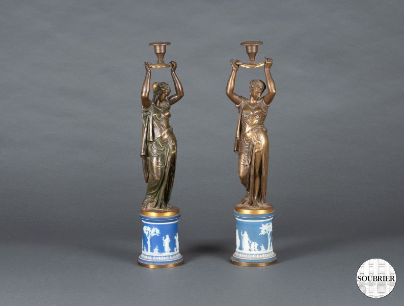 Pair of candlesticks