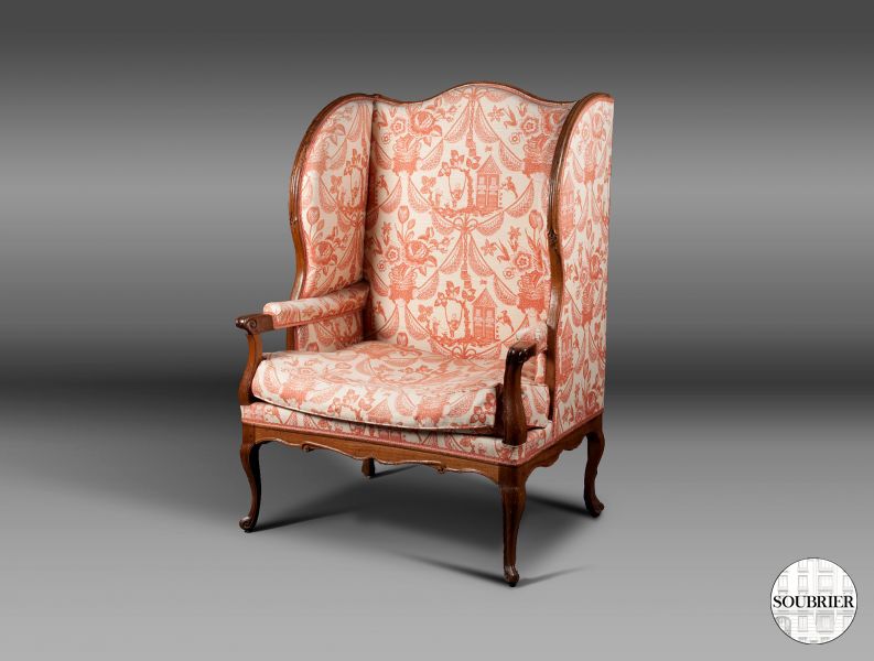 Louis XV Bergere wing