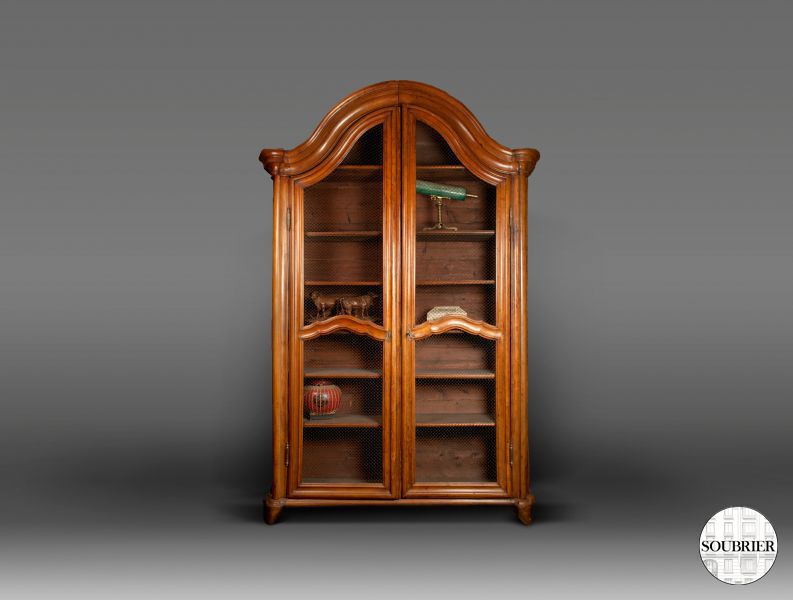 Walnut bookcase