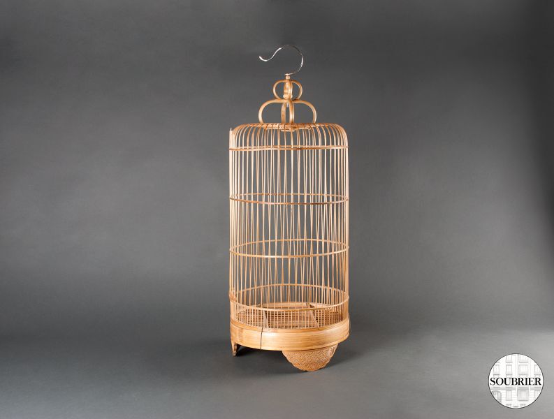 Cage à oiseaux cylindrique