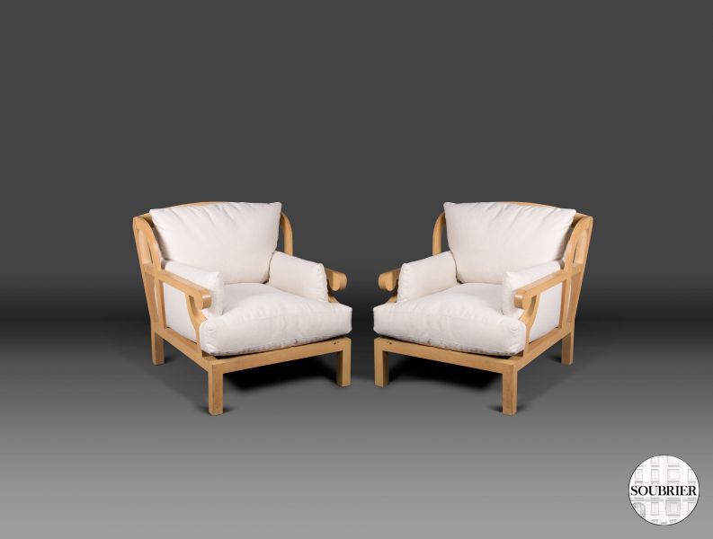 Liaigre armchairs