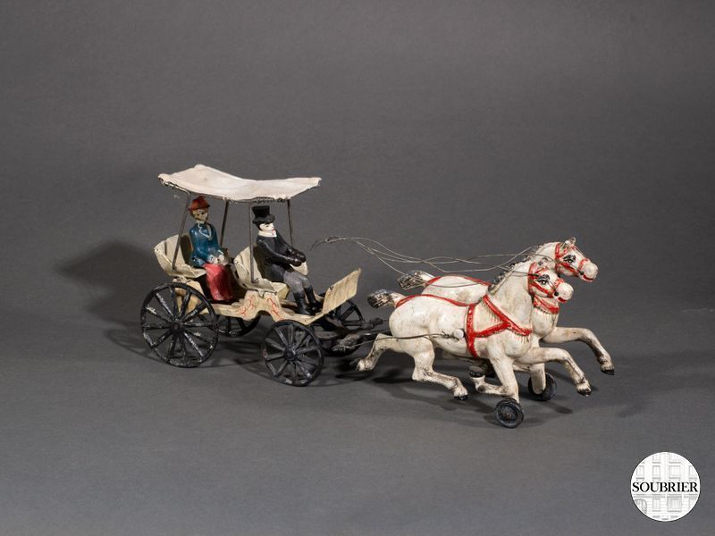 jouet attelage en fo