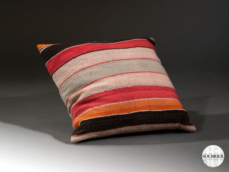 Gros coussin rayures