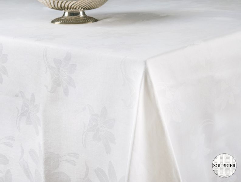 Damask tablecloth