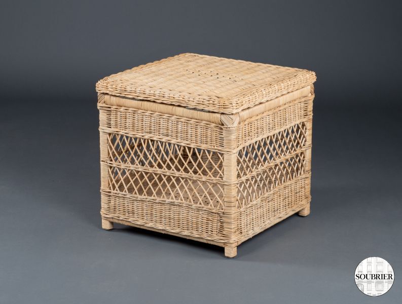 Rattan chest