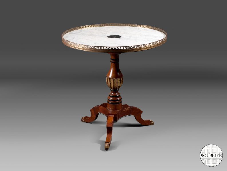 Pedestal Mahogany nineteenth