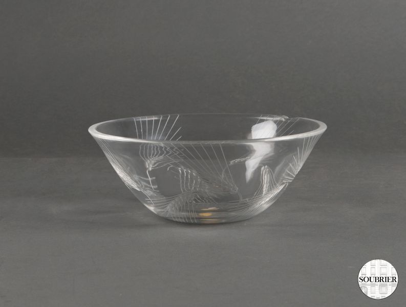 Coupe Lalique épis de blé