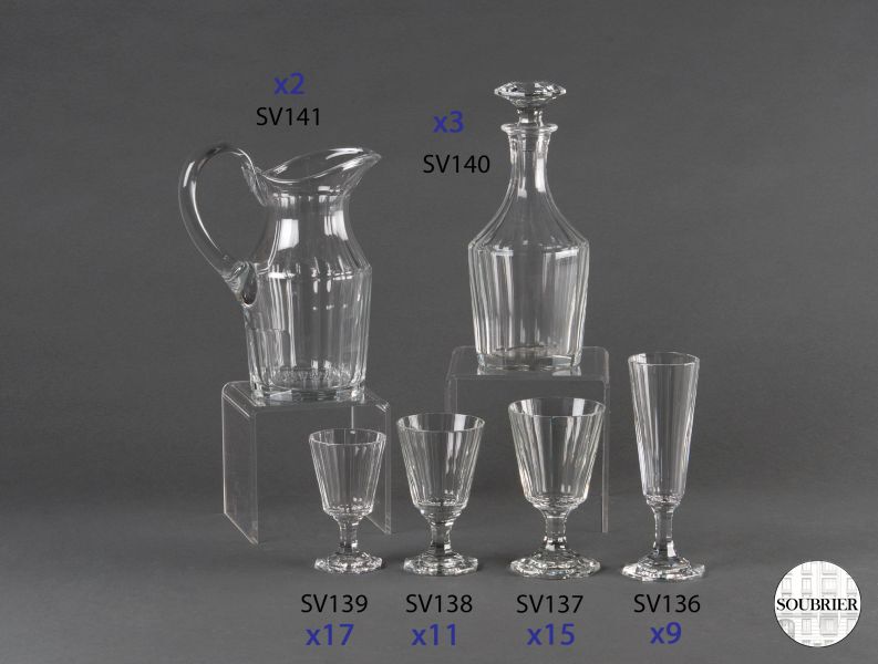 Eugénie glassware