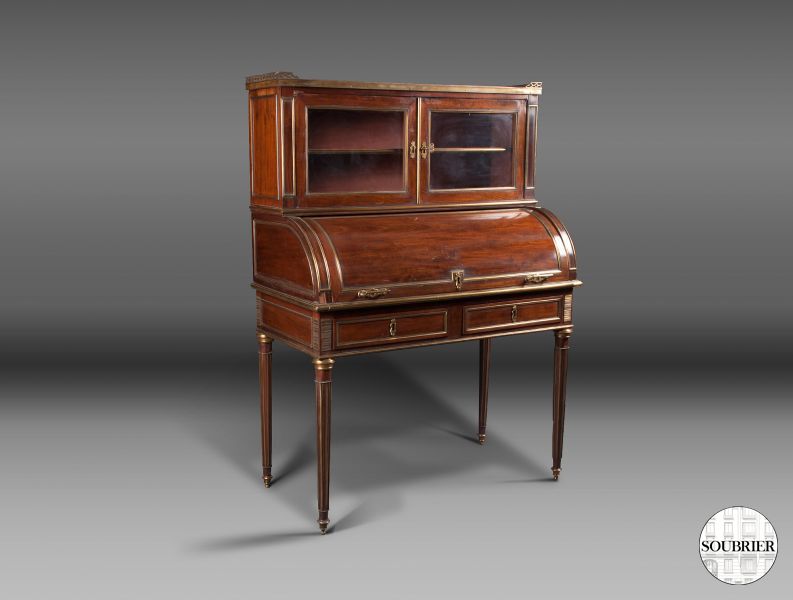 Roll-top desk Louis XVI