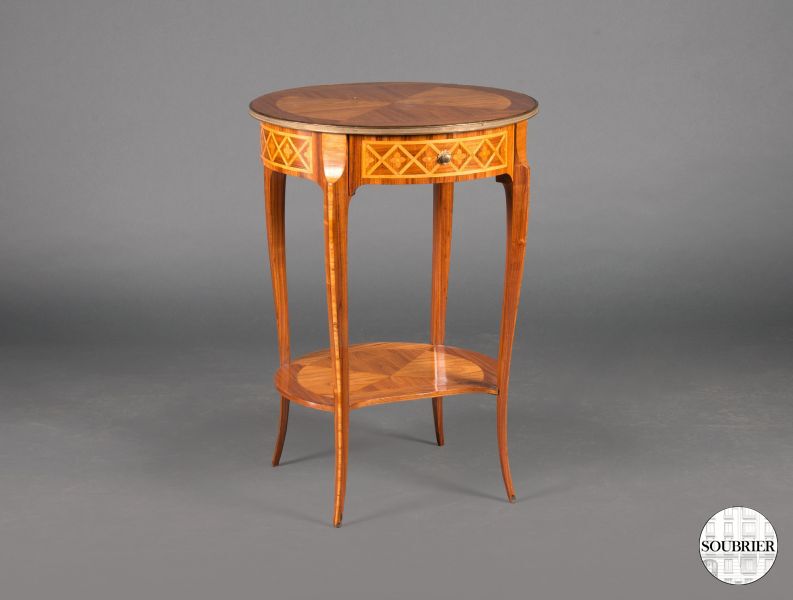 Louis XVI bois de rose pedestal