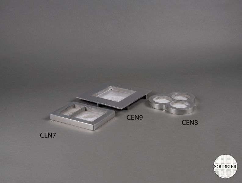 Cendriers moderne en aluminium