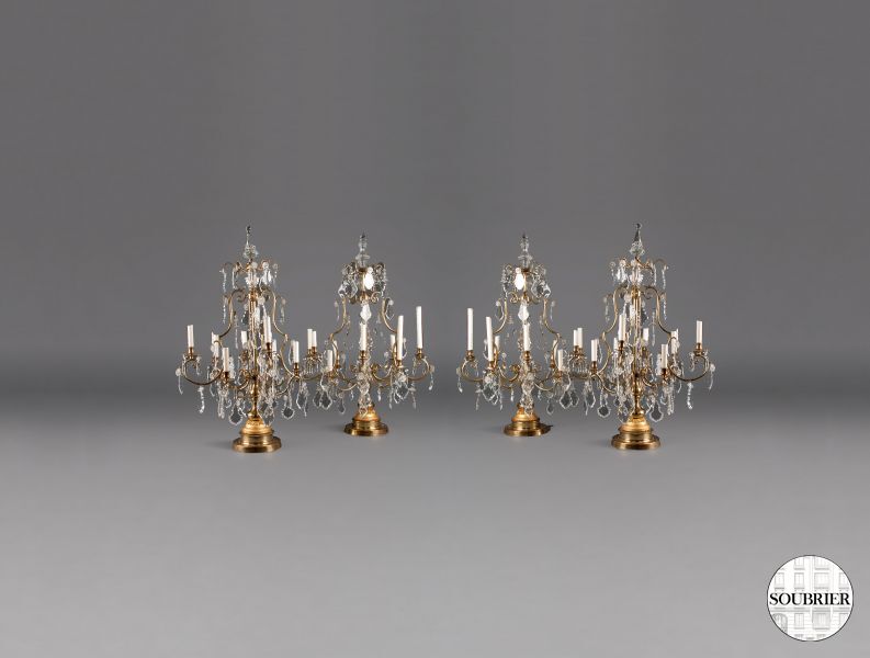 Bronze candelabra