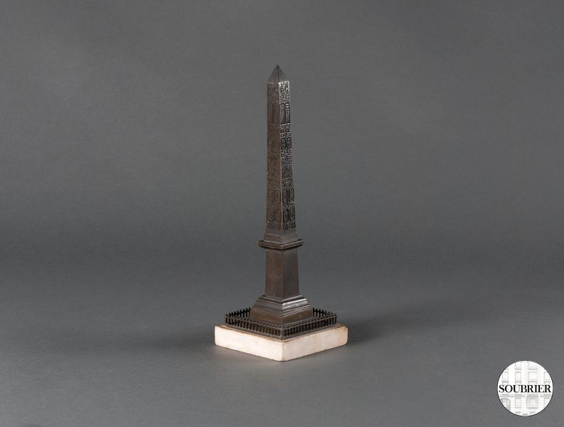 Bronze obelisk