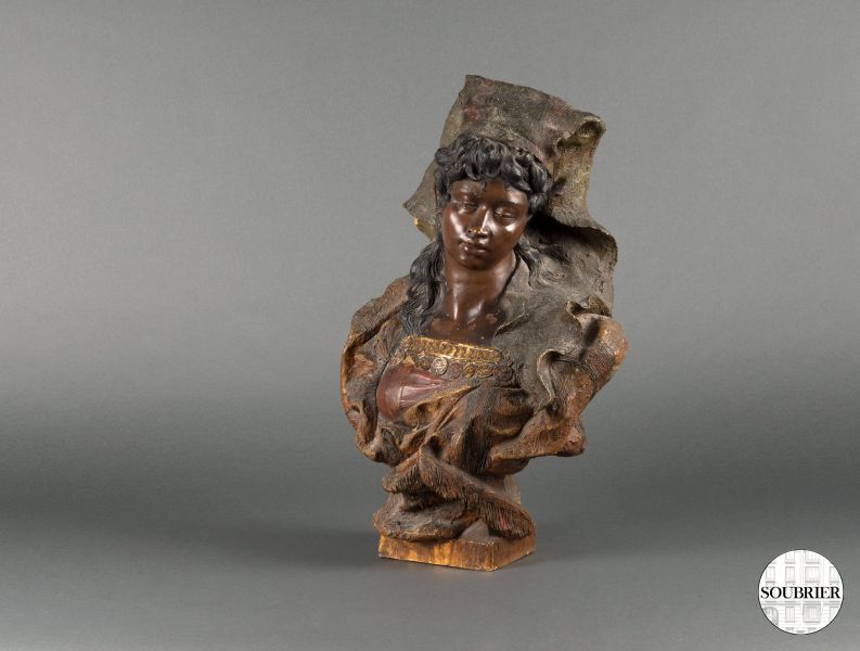 Moorish woman bust