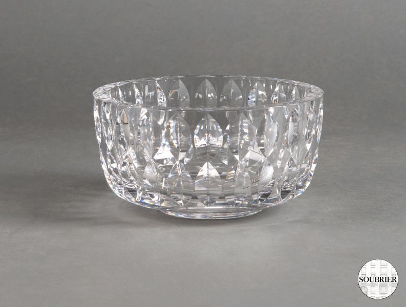 Cut crystal bowl