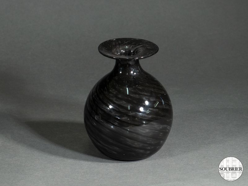 Vase Venise noir tor