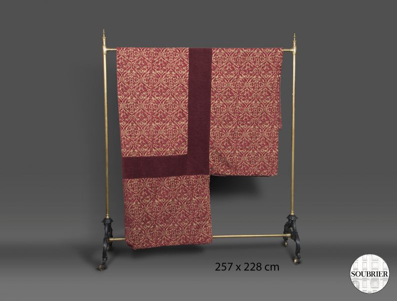 Damask bedspread